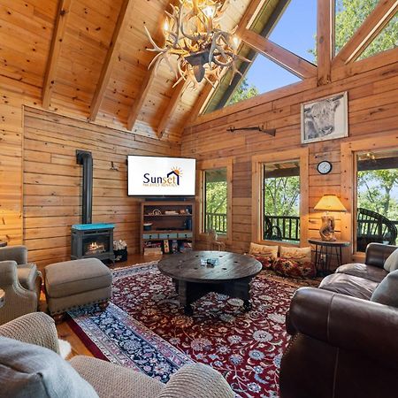 The Lazy K Cabin Cabin Брэнсон Экстерьер фото