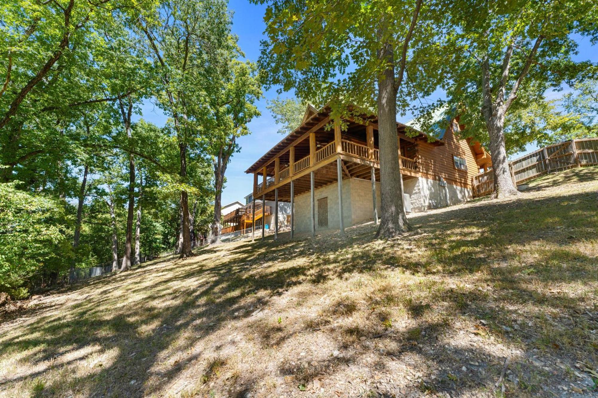 The Lazy K Cabin Cabin Брэнсон Экстерьер фото
