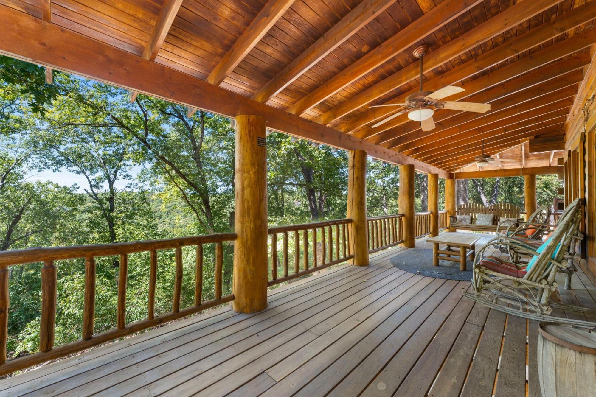 The Lazy K Cabin Cabin Брэнсон Экстерьер фото
