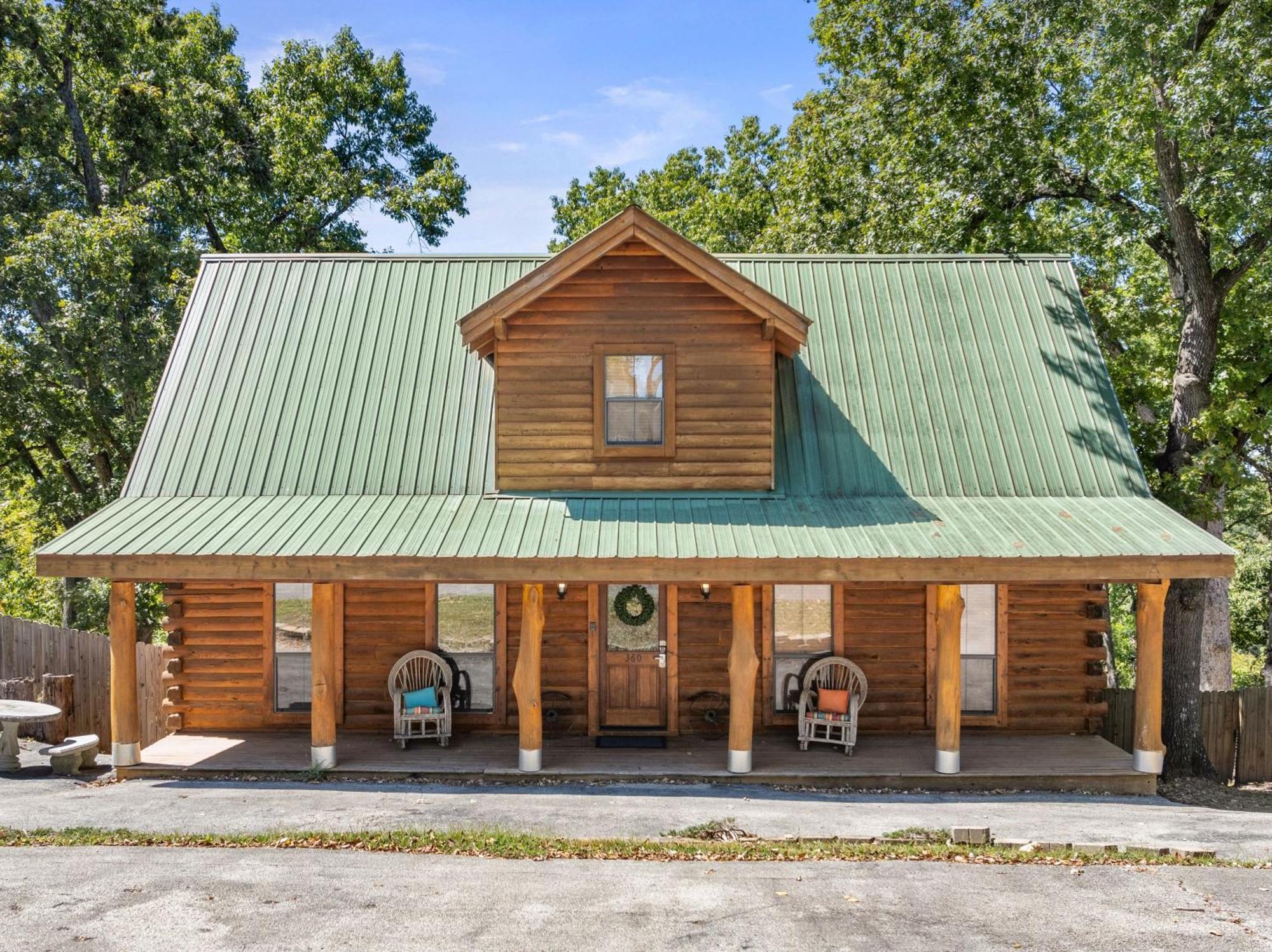 The Lazy K Cabin Cabin Брэнсон Экстерьер фото