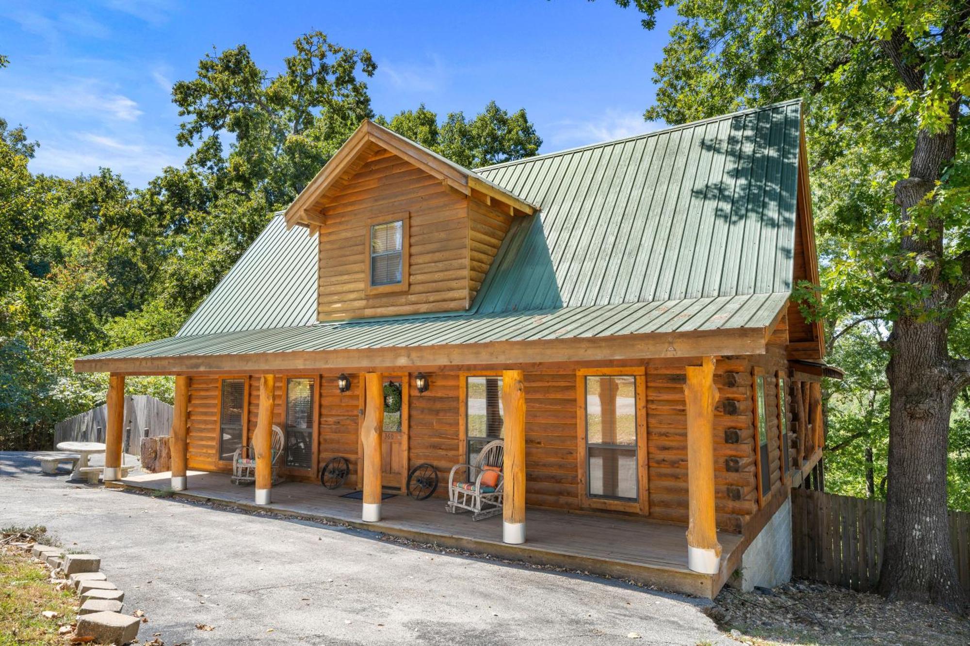 The Lazy K Cabin Cabin Брэнсон Экстерьер фото