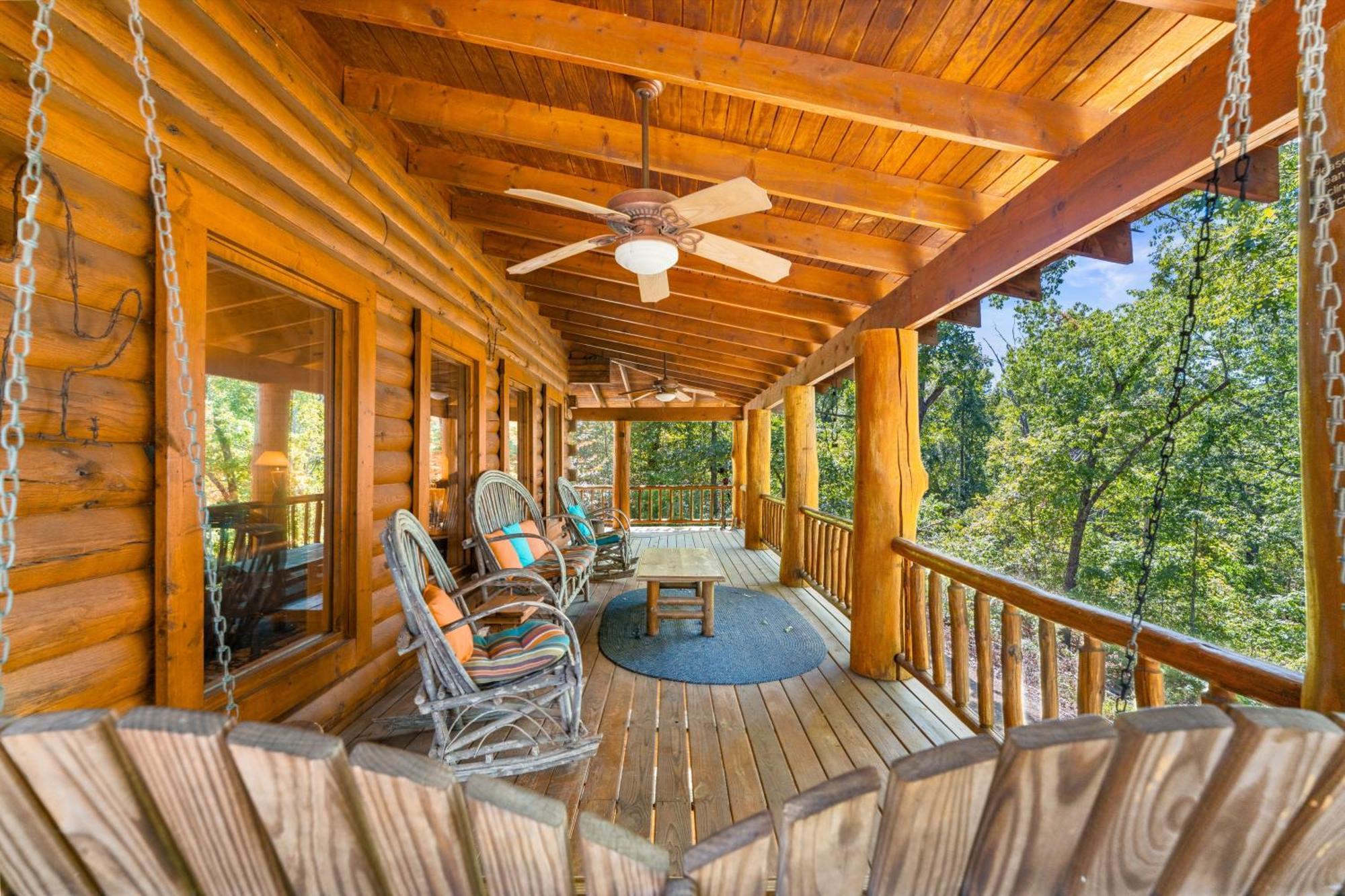 The Lazy K Cabin Cabin Брэнсон Экстерьер фото
