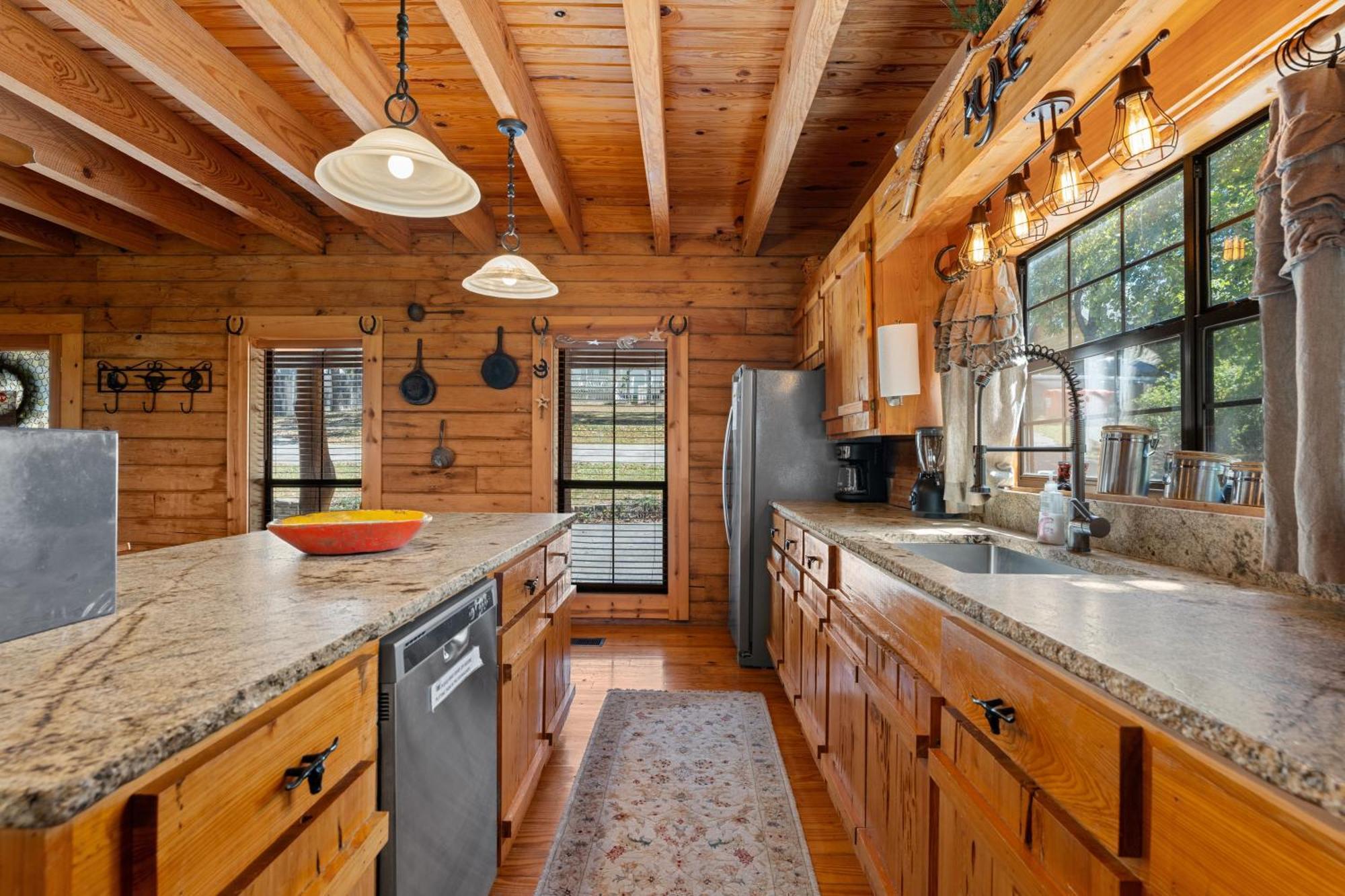 The Lazy K Cabin Cabin Брэнсон Экстерьер фото