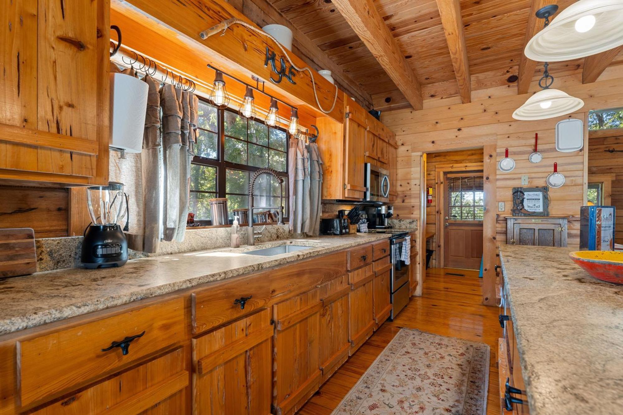 The Lazy K Cabin Cabin Брэнсон Экстерьер фото
